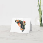 Warme Wünsche aus Florida Illustriert Karte (Vorderseite)