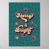 Warme Wünsche Elegante Weihnachtsfest Poster (Vorne)