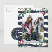 Warme Wünsche | Foto Holiday Card Feiertagspostkarte (Vorne/Hinten)