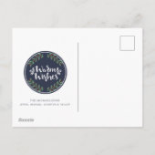 Warme Wünsche | Foto Holiday Card Feiertagspostkarte (Rückseite)