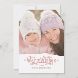 Warme Wünsche | Fotokarten für den Urlaub Feiertagskarte