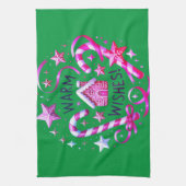 Warme Wünsche Geschirrtuch (Vertikal)