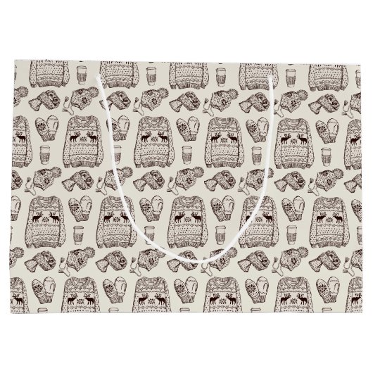 Warme Wünsche Holiday Essentials Geschenktüte (Rückseite)