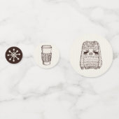 Warme Wünsche Holiday Essentials Table Confetti Konfetti (Vorderseiten)