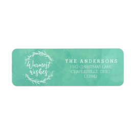 Warme Wünsche Holiday Wreath & Watercolor