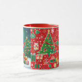 "Warme Wünsche in jeder Sekunde" Tasse (Zentrum)