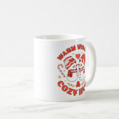 Warme Wünsche & Kuschelige Umarmungen Kaffeetasse (VorderseiteRechts)