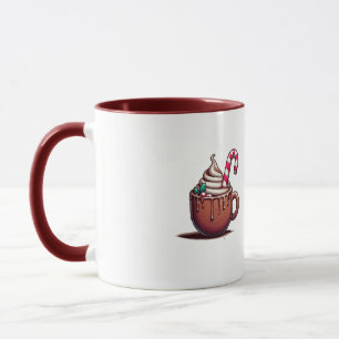 Warme Wünsche mit heißer Tasse
