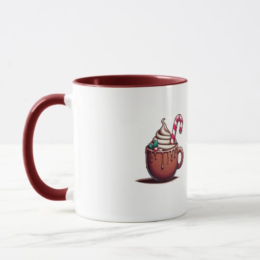 Warme Wünsche mit heißer Tasse (Links)