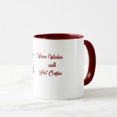 Warme Wünsche mit heißer Tasse (VorderseiteRechts)
