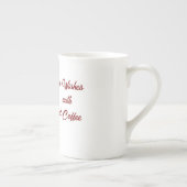 Warme Wünsche mit heißer Tasse (Rechts)