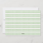 Warme Wünsche Modernes Pinselskript-Foto Feiertagskarte (Rückseite)