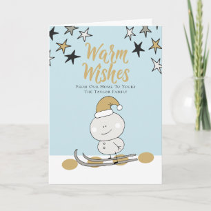 Warme Wünsche Personalisierte Weihnachten