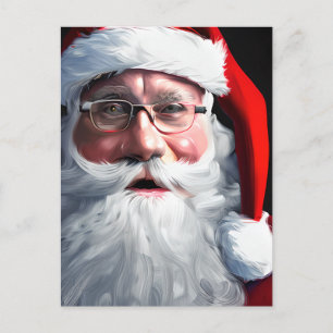 Warme Wünsche, personalisierte Weihnachten Postkarte