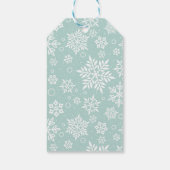 Warme Wünsche | Personalisierter Weihnachtsmann Geschenkanhänger (Rückseite)