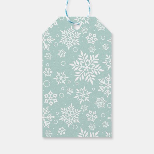 Warme Wünsche | Personalisierter Weihnachtsmann Geschenkanhänger (Rückseite)