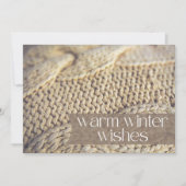 Warme Wünsche Realtor Happy Holidays Cards (Vorderseite)