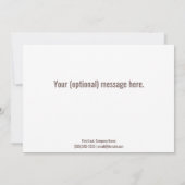 Warme Wünsche Realtor Happy Holidays Cards (Rückseite)