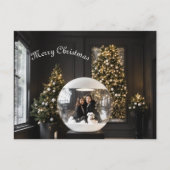 Warme Wünsche und Feierlichkeiten! 🎄 Frohe Weihna Postkarte (Vorderseite)