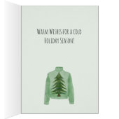 Warme Wünsche Weihnachts-Sweater (Innen (Rechts))