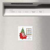 Warme Wünsche zu Weihnachten – Magnet (In Situ (Geschirrspüler))