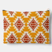 Warme Wüste Träume Südwestliche Rustikale Muster Zubehörtasche (Rückseite)