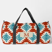 Warme Wüste Träume Südwestrustikales Muster Duffle Bag (Vorderseite)