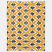 Warme Wüste Träume Südwestrustikales Muster Fleecedecke (Vorderseite)