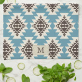 Warme Wüste Träume Südwestrustikales Muster Geschirrtuch (Gefaltet)