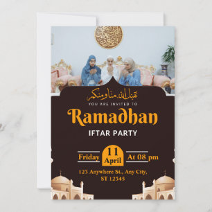 Warme Zusammengehörigkeit: Ein Ramadan-Iftar-Party Einladung