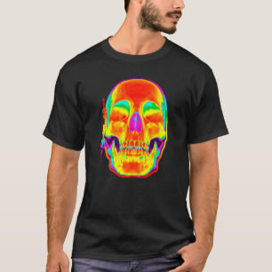 Wärmebild-Schädelhitze T-Shirt