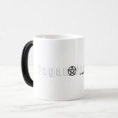 Wärmeempfindliche Farbändernde Tasse (Vorderseite Links)