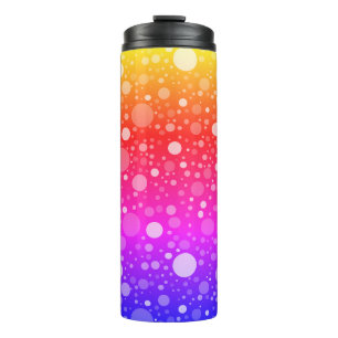 Wärmeglas mit Tupfen Thermosbecher