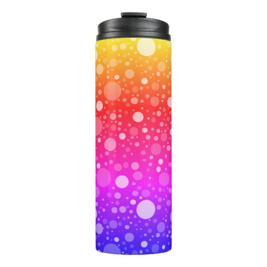Wärmeglas mit Tupfen Thermosbecher (Vorderseite)