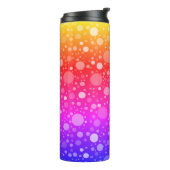 Wärmeglas mit Tupfen Thermosbecher (Nach links gedreht)