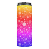 Wärmeglas mit Tupfen Thermosbecher (Rückseite)