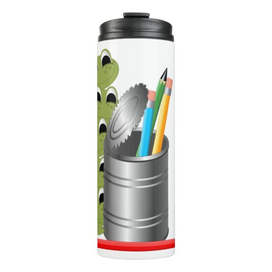 Wärmeisolierte Tasse (Vorderseite)