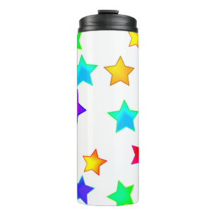 Wärmeleitender Trommel für gefärbte Sterne Thermosbecher