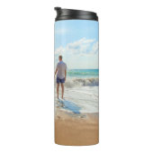 Wärmeleiter nach Maß mit Ihren Fotos Thermosbecher (Nach rechts gedreht)