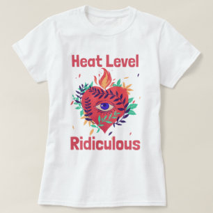 Wärmelevel lächerlich Curry-Liebhaber T-Shirt