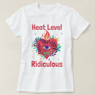 Wärmelevel lächerlich Curry-Liebhaber T-Shirt
