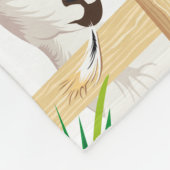 Wärmen Sie Sie mit diesen drei Tieren auf Fleecedecke (Ecke)