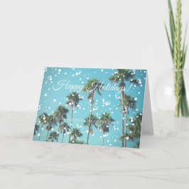 Wärmen Sie Wünsche zu Ihnen und zu Ihren Feiertagskarte