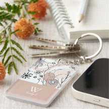 Warmer Abstrakter Boho Minimalistischer Stil