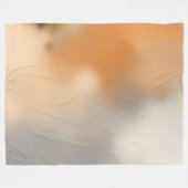 Warmer abstrakter Hintergrund Fleecedecke (Vorderseite (Horizontal))