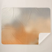 Warmer abstrakter Hintergrund Sherpadecke (Vorderseite (Horizontal))