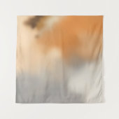Warmer abstrakter Hintergrund Wandteppich (Vorderseite (Horizontal))