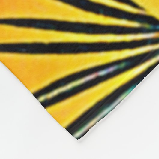 Warmer Abstrakter Strom Fleecedecke (Ecke)