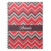 Warmer Chevron Notizblock (Vorderseite)