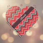 Warmer Chevron Notizblock